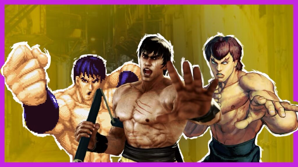 Fighting games influenced by Bruce Lee